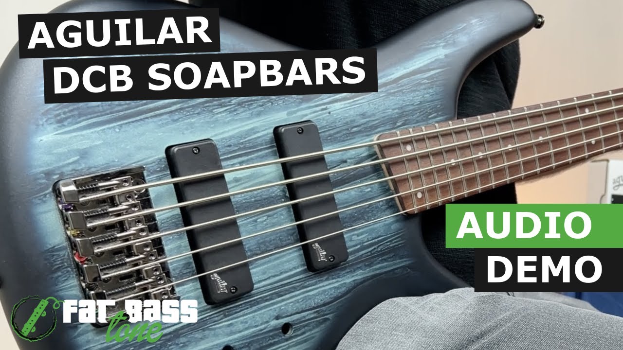 Aguilar DCB Soapbar Pickups Demo