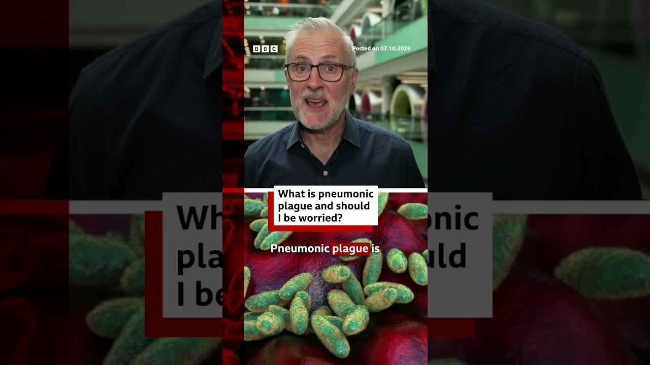 What is pneumonic plague and why is it worrying health officials? #BBCNews