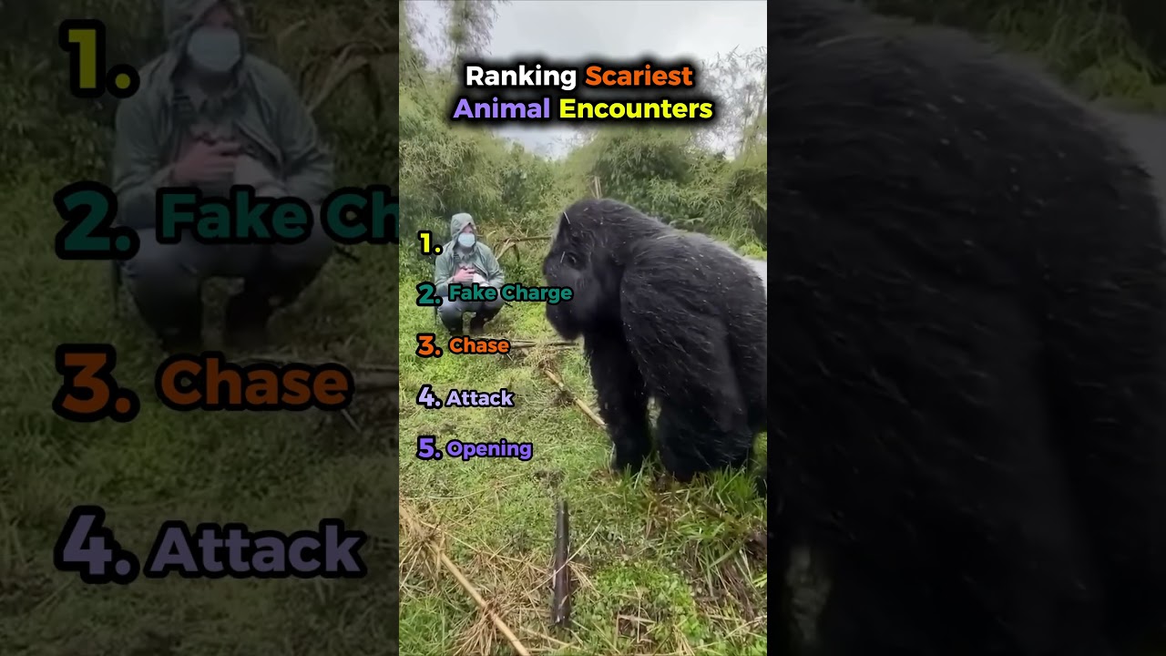 Ranking the Most Terrifying Animal Encounters 😱 
