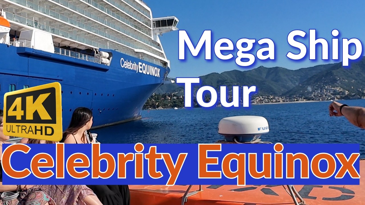 Exploring the Celebrity Equinox: A 4K Walking & Full Cruise Ship Tour