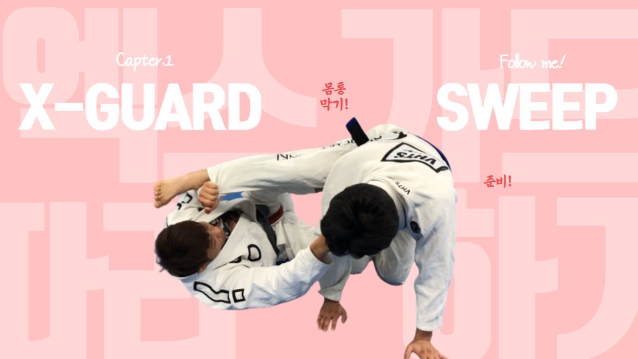 X-GUARD VARIATION Sweep - Back Take - Leg Drag