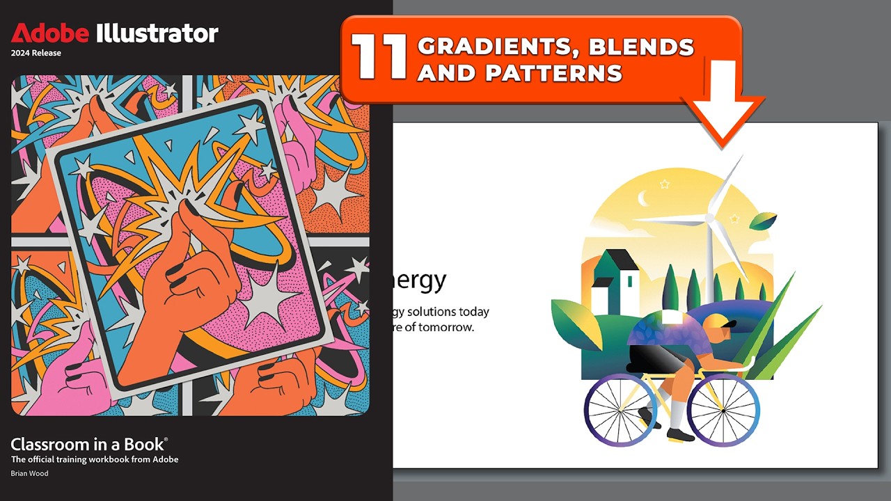 LESSON 11 Adobe Illustrator, Classroom in a Book: GRADIENTS, BLENDS, & PATTERNS