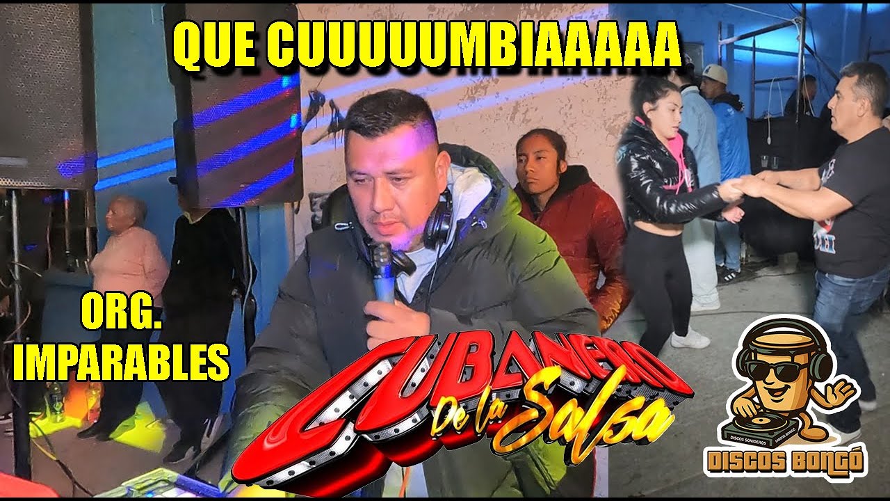 ASÍ INICIABA EL CUBANERO DE LA SALSA CON TREMENDA CUMBIA / CON LA  ORG. IMPARABLES EN TEXCOCO