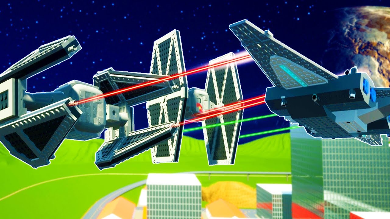 DOG FIGHT IN SPACE MULTIPLAYER CHALLENGE! - Brick Rigs Multiplayer Gameplay SPACE UPDATE