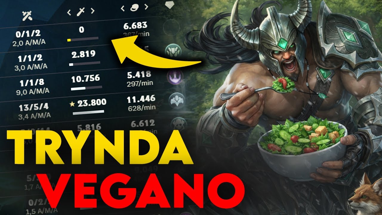 VENCI SEM DAR DANO NESSA PARTIDA? O DESAFIO DO TRYNDA 100% PAC&Iacute;FICO 🚫⚔️