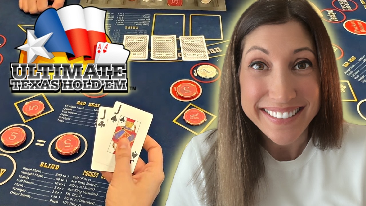 ДЖЕКПОТ BAD BEAT в Ultimate Texas Hold 'em Poker 😮
