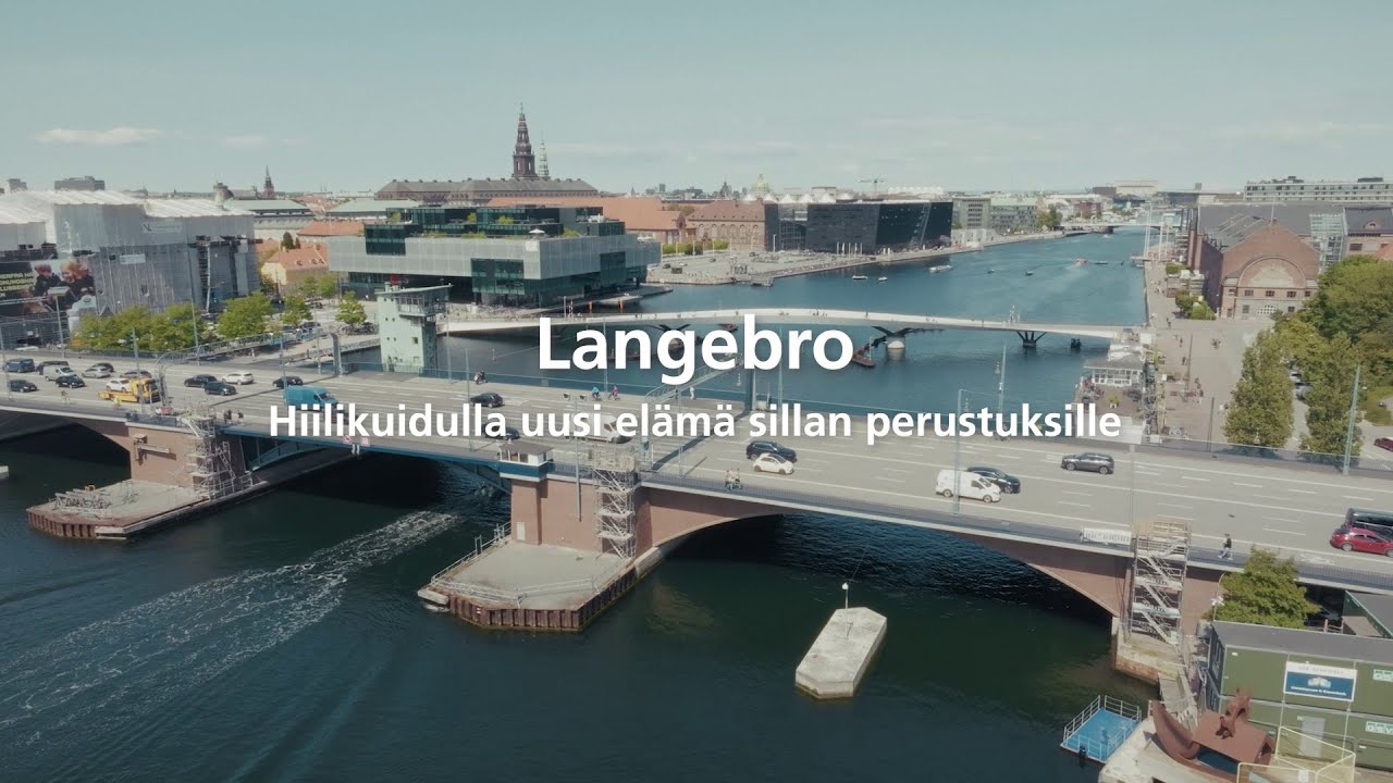 Langebro – Hiilikuidulla uusi elämä sillan perustuksille
