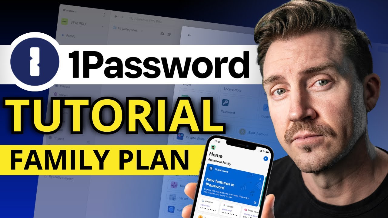 1Password Family Tutorial | Learn How to Use 1Password Family in 5 Minutes!