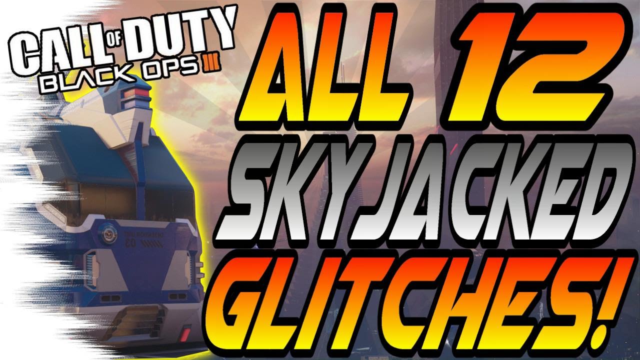 *NEW* ALL 12 SKYJACKED Glitches! - Wallbreaches and High Ledges (BO3 Awakening DLC)