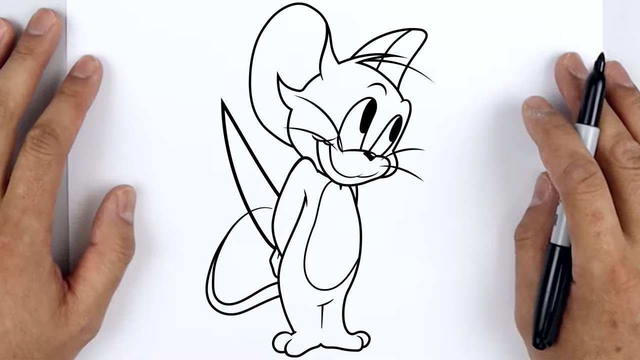 HOW TO DRAW JERRY (The Basement Show) | Friday Night Funkin (FNF) - Easy Step By Step