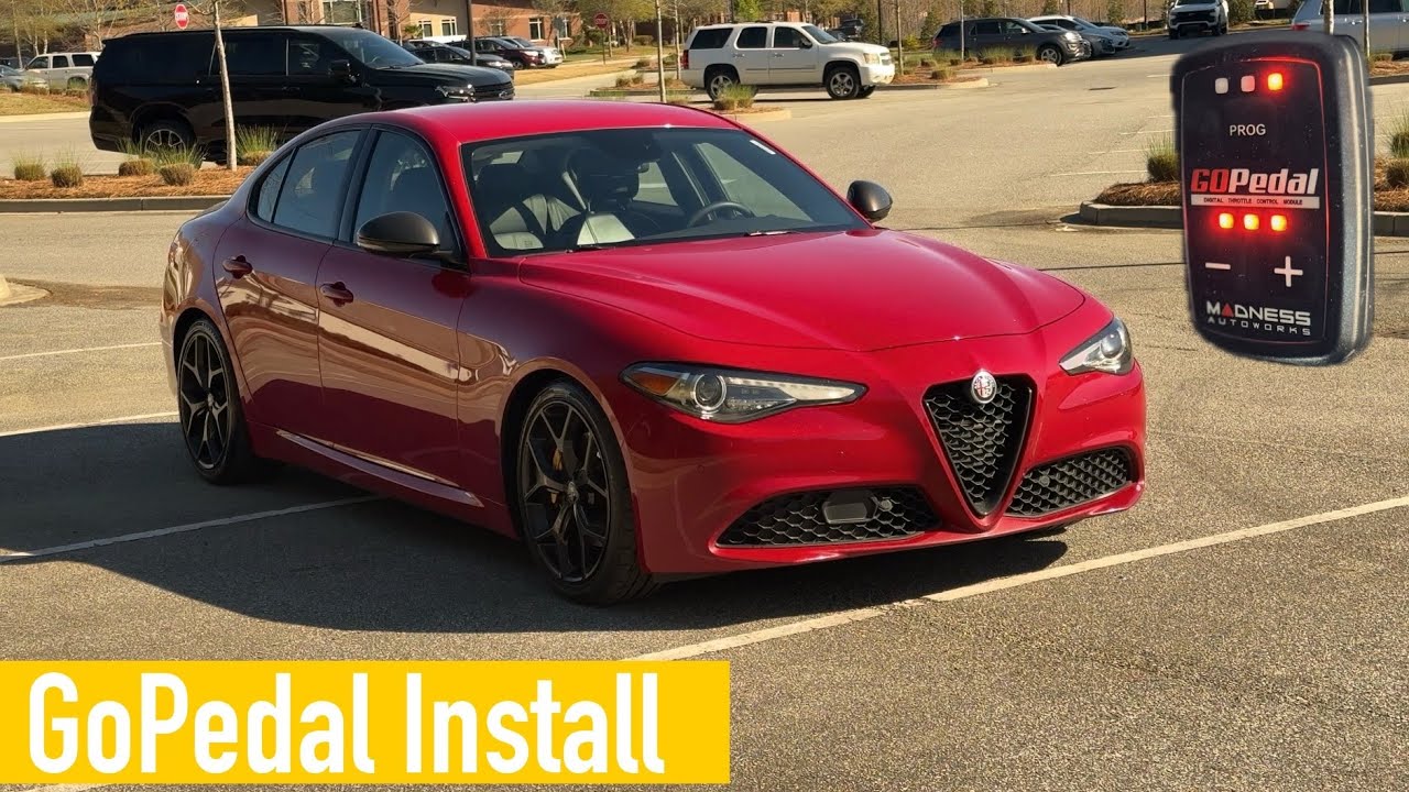 Alfa Romeo Giulia/Stelvio GOPedal Install from Madness Autoworks