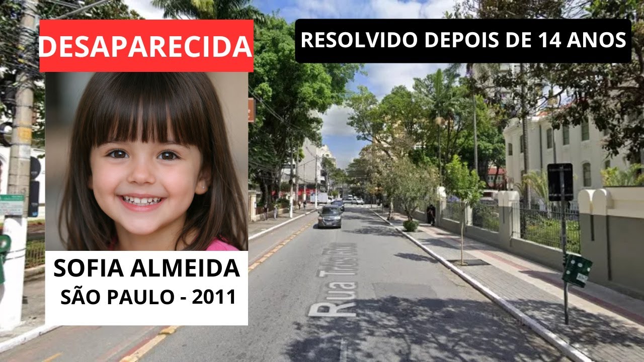 CASO ARQUIVADO: O Desaparecimento de Sofia Almeida | 6 Anos | São Paulo
