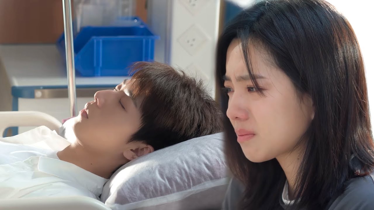 男主为送少女去医院出车祸，失血过多昏迷，少女心疼痛哭！|中国电视剧 Chinesedrama