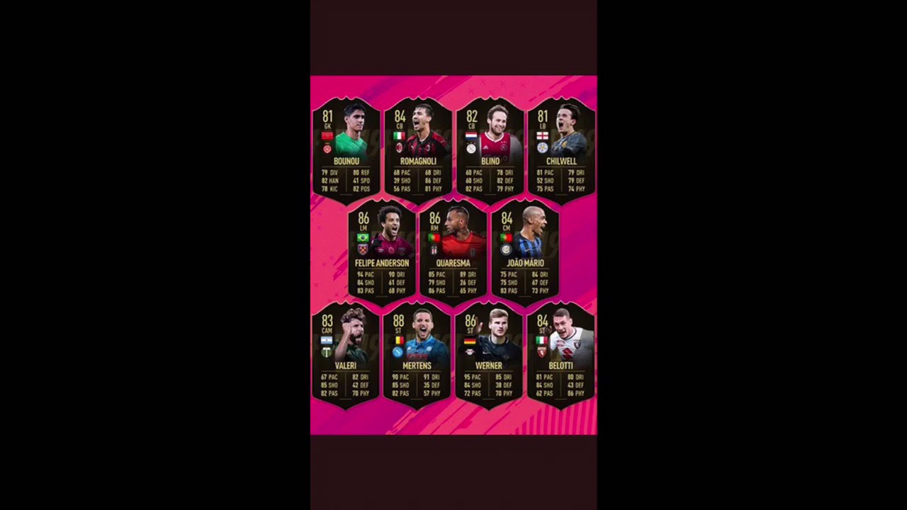 FUT19/TOTW8 [L&rsquo;&Eacute;QUIPE DE LA SEMAINE8]