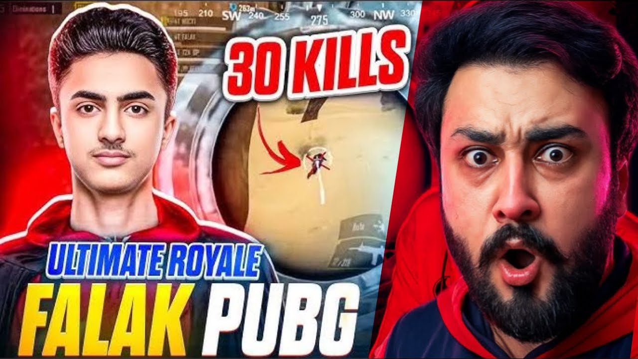 4T Falak Ka Gameplay Dekh Ke Hil Gaya Main 💀 | PUBG Reaction