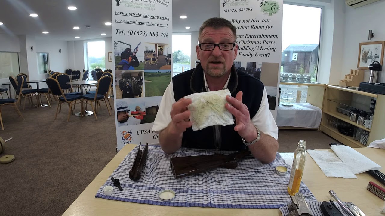 Oil and wax Beretta Silver Pigeon Stock