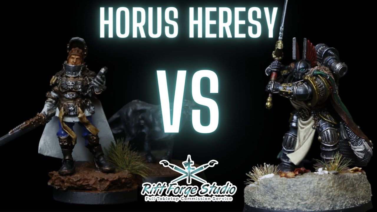 Dark Angels vs Solar Auxilia Warhammer Horus Heresy Battle report Ep 24 - Helion Bridge - Game 1