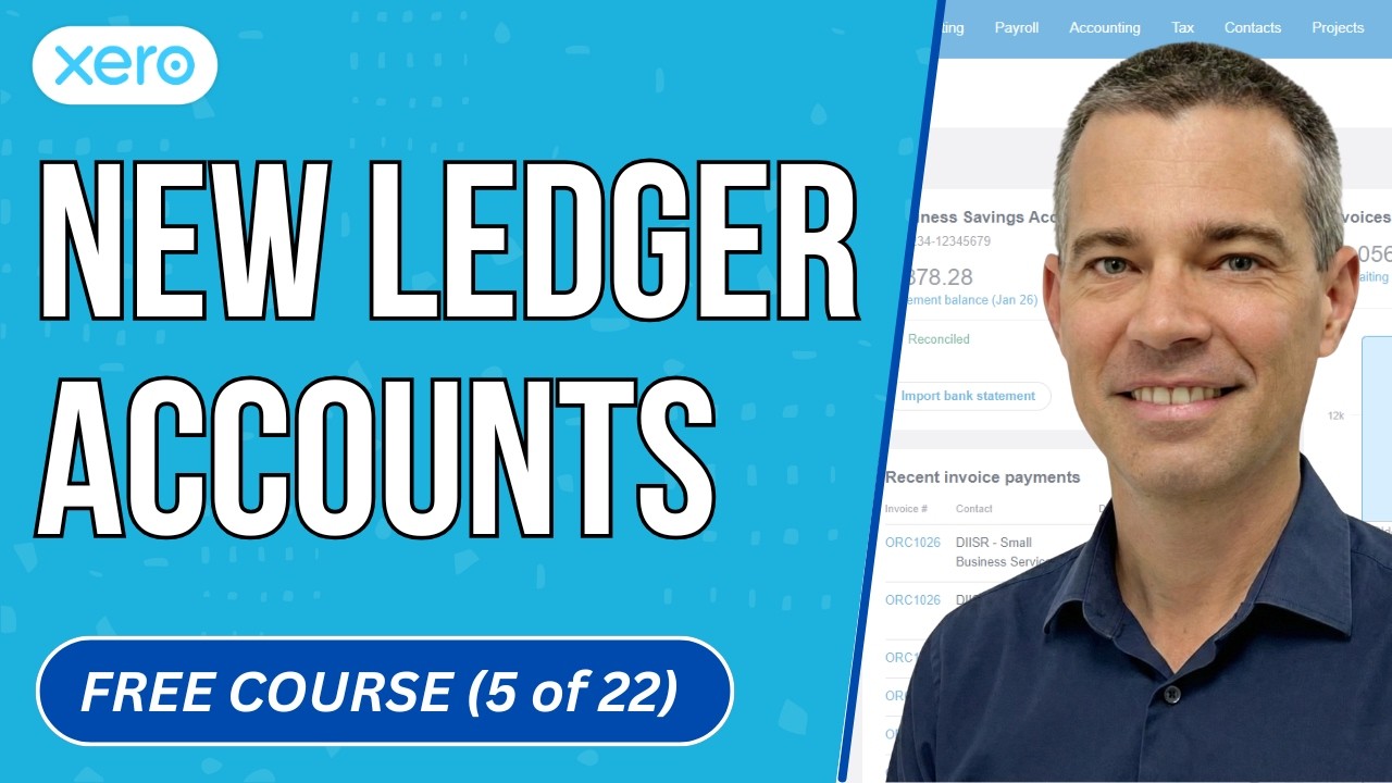 How to Add a New General Ledger Account in Xero