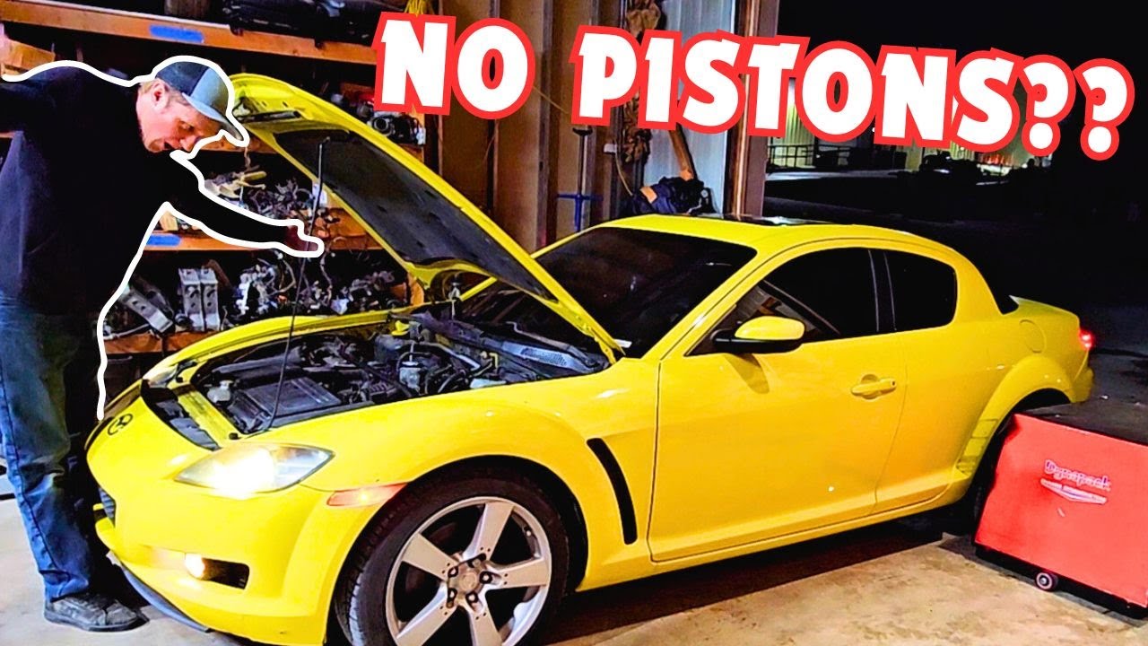 Менее 100 причин никогда не проводить динамометрические испытания дешевой Mazda RX8.