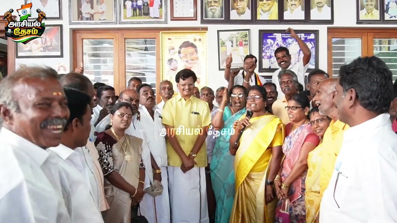 தேனி தெற்கு மாவட்ட தேமுதிக - திமுக கூட்டணி சந்திப்பு | கம்பம் MLA  அவர்களுக்கு எழுச்சிமிகு வரவேற்பு!