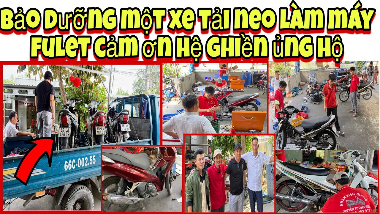 Clip 7/3 Bảo dưỡng một xe tải neo làm máy fulet cảm ơn hệ ghiền ủng hộ 
