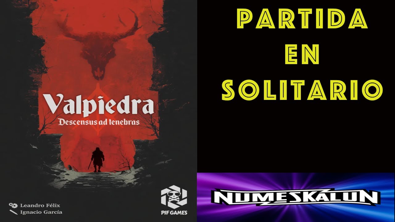 Valpiedra Descensus Ad Tenebras  - Partida en Solitario