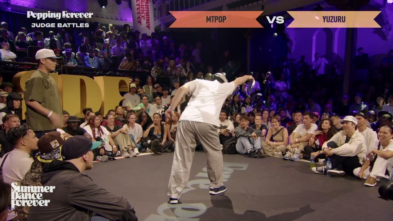 MT Pop против Yuzuru JUDGE BATTLE Popping Forever | Summer Dance Forever 2024