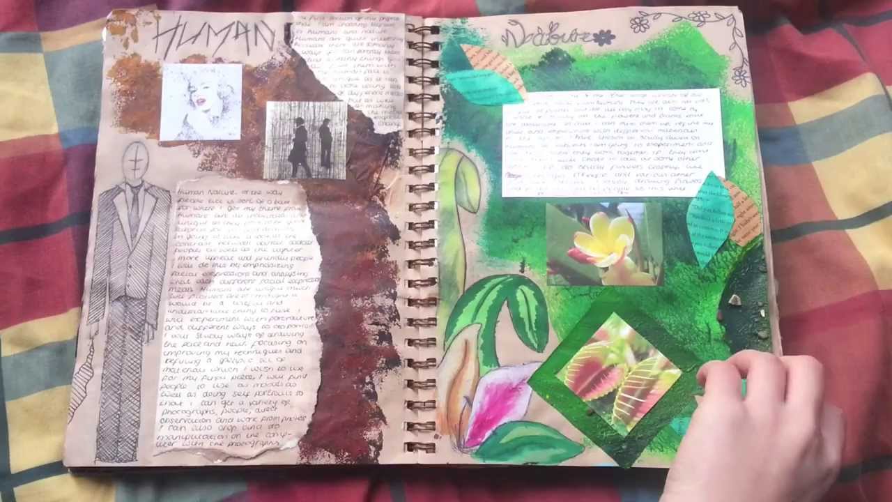 GCSE Art Exam Sketchbook - A*