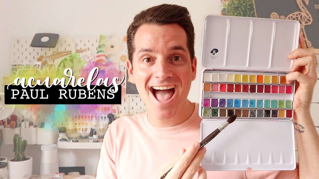REVIEW Acuarelas Metalizadas PAUL RUBENS | ¿Merecen la pena?