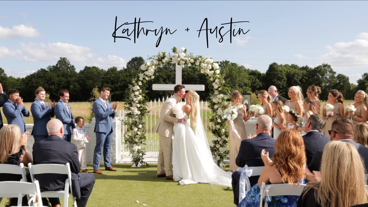 Kathryn + Austin | Highlight Wedding Film | Bluestem Manor | Sperry, OK | June 2025