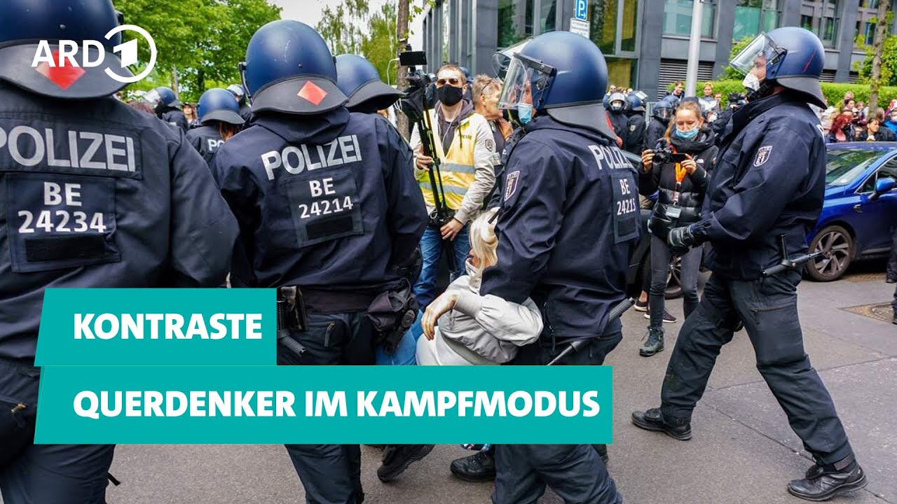 Querdenker im Kampfmodus – wie sich Teile der Bewegung weiter radikalisieren | Kontraste