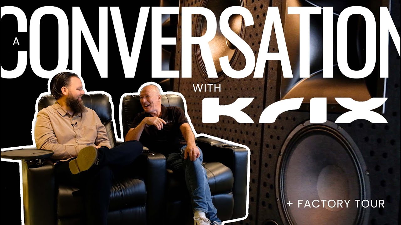 INTERVIEW - A conversation with Krix Loudspeakers + factory tour.