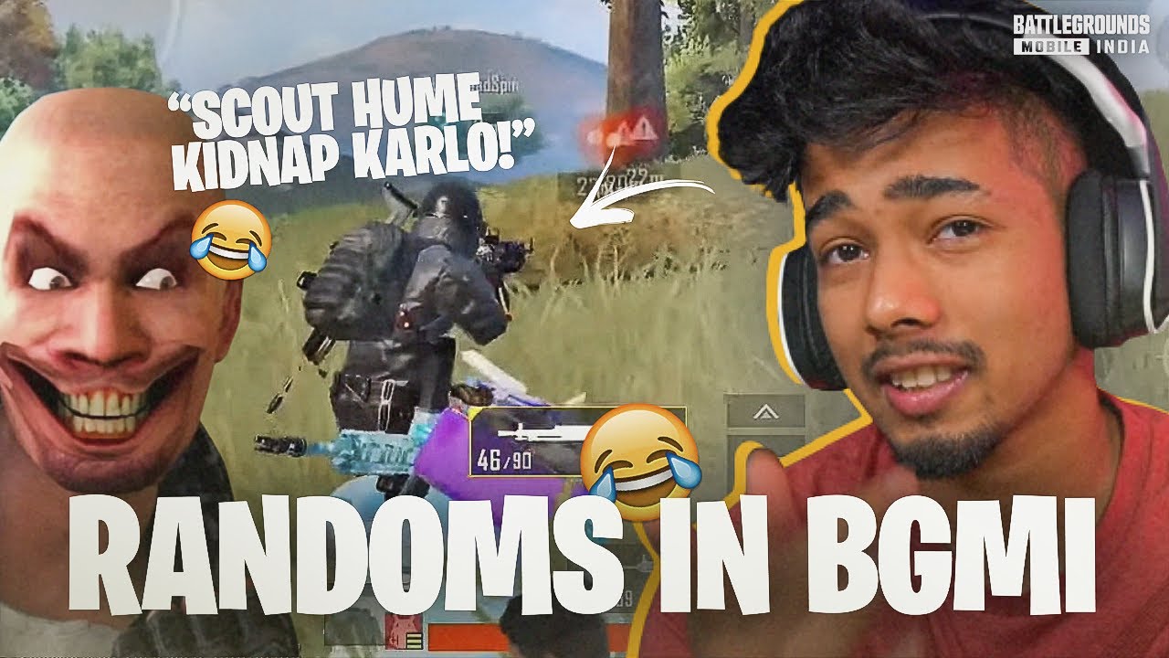 RANDOMS IN BGMI *Hilarious 🤣* | IRRITATING , KIDNAPPING & More | Funny Highlights