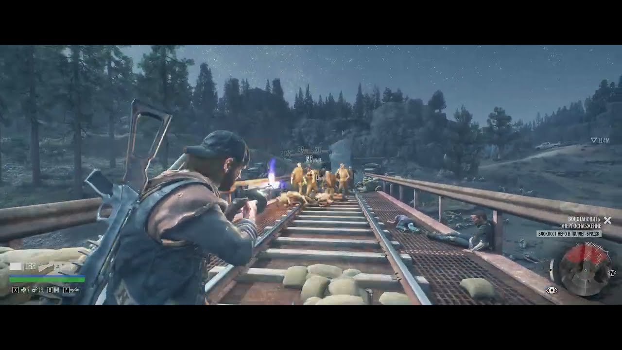 Days Gone Lobert Draw Ridge Horde low destruction (Орда Лоберт-Дроу-Ридж легко и просто)