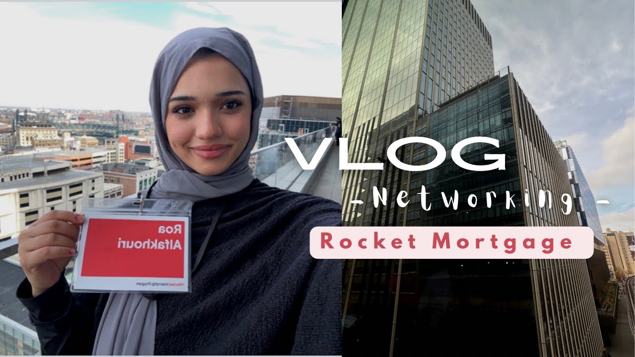 FIRST BIG GIRL INTERNSHIP HUNT👩🏻‍💻: GRWM+ Rocket Networking Event 