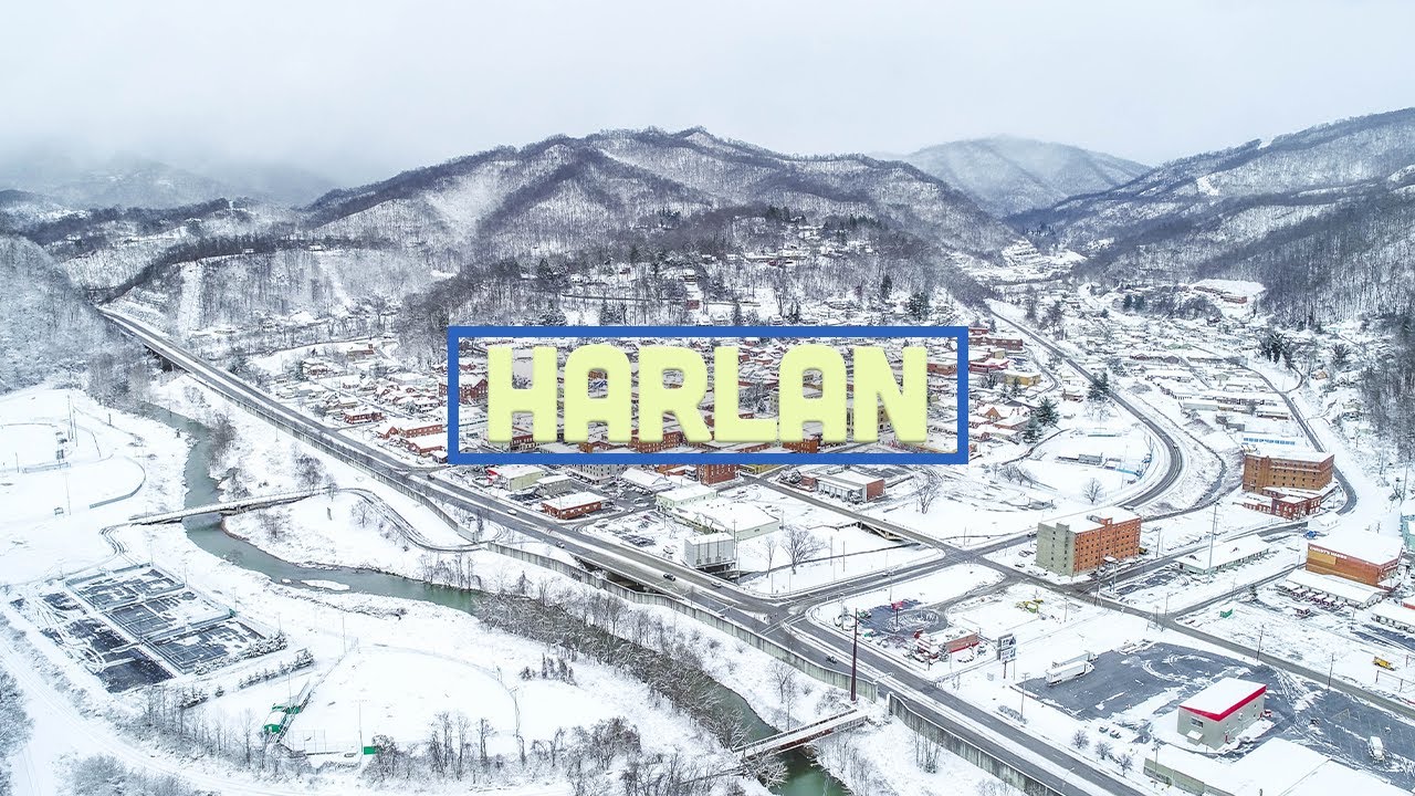 Harlan, Kentucky Drone Video