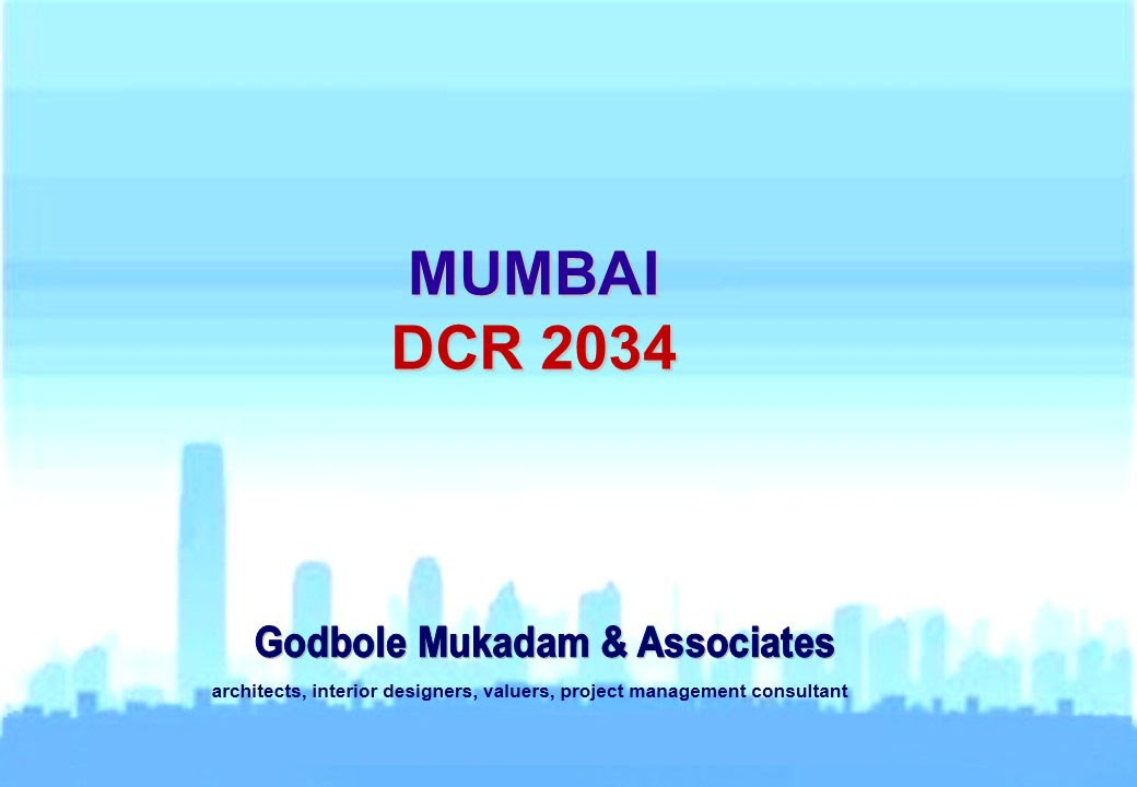 development control regulation plan 2034, Ar.Mukund S. Godbole