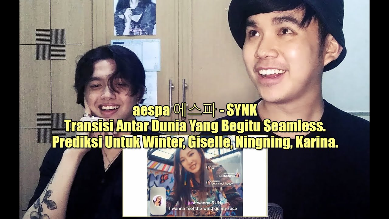 aespa 에스파 SYNK Reaction Indonesia | Prediksi Tentang Winter, Giselle, Ningning, dan Karina