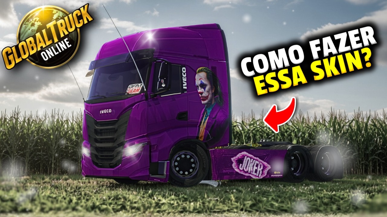 DO ZERO &Agrave; SKIN PROFISSIONAL NO GLOBAL TRUCK ONLINE