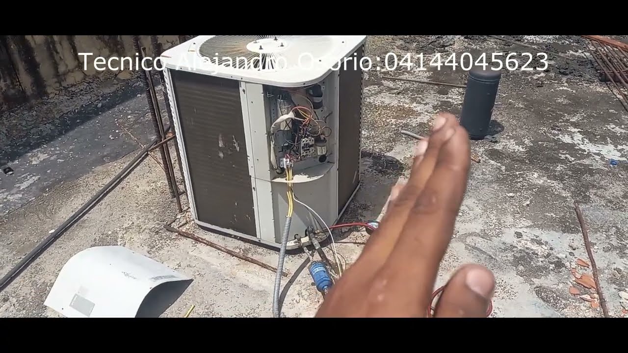 SOLDO, PURGO y CARGO!!! recarga de refrigerante en sistema POLAR 5ton
