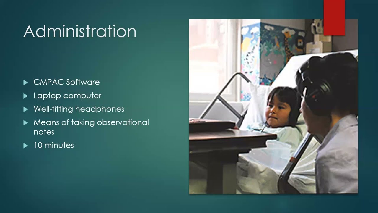 Computer-Based Music Perception Assessment for Children (CMPAC)