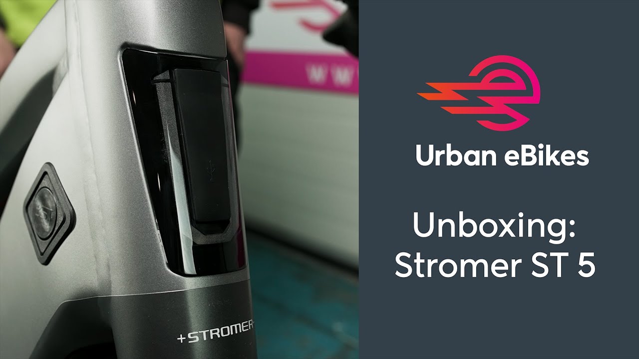 Unboxing The Stromer ST5 - The Executive Electric Speed Pedelec Bike