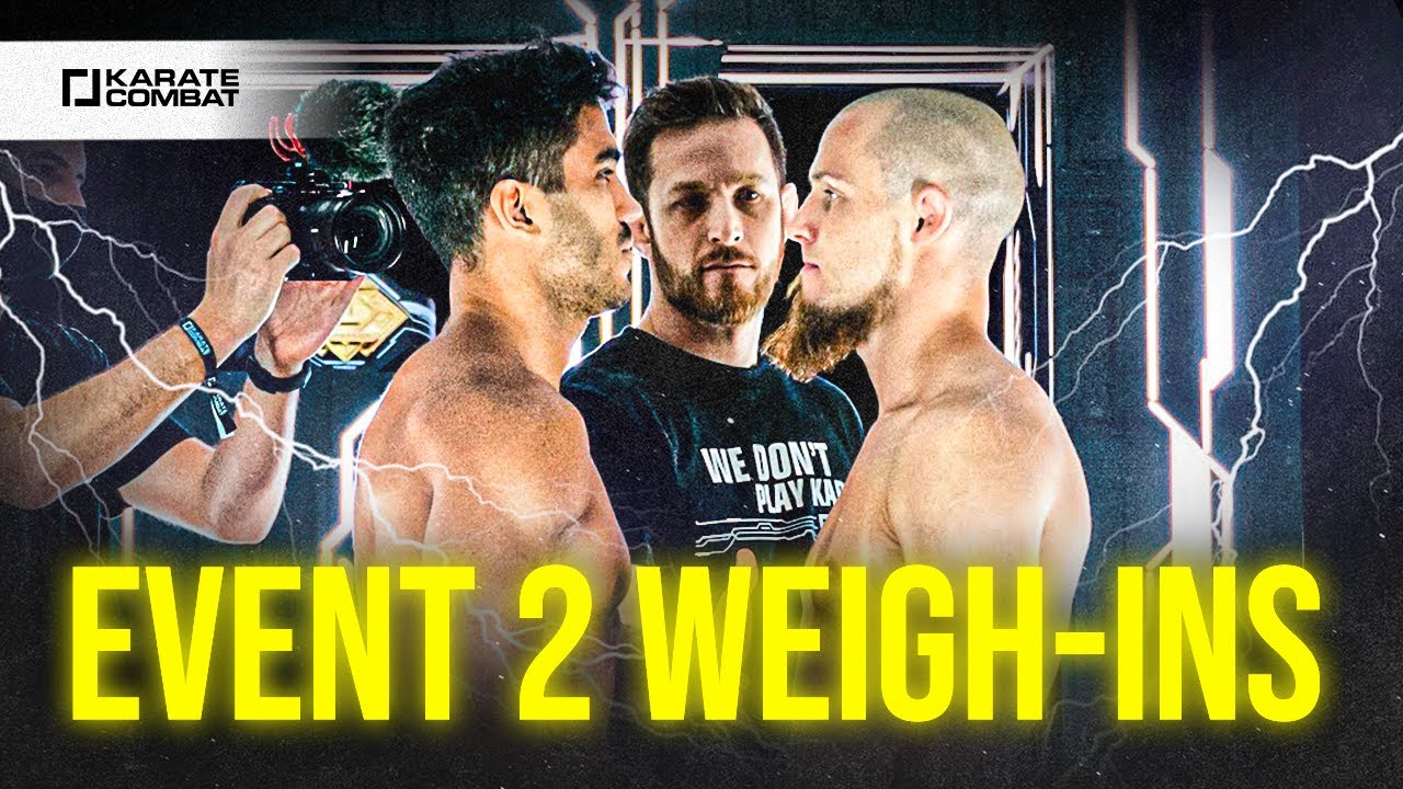 Karate Combat: Season 4 Event Two - Weigh-Ins