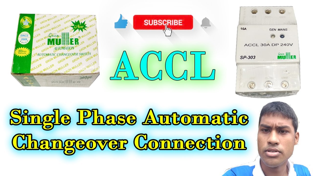 ACCL | Automatic Changeover | Accl Connection | MULLER SP - 303 | Tech Ghorai | Sabyasachi Ghorai