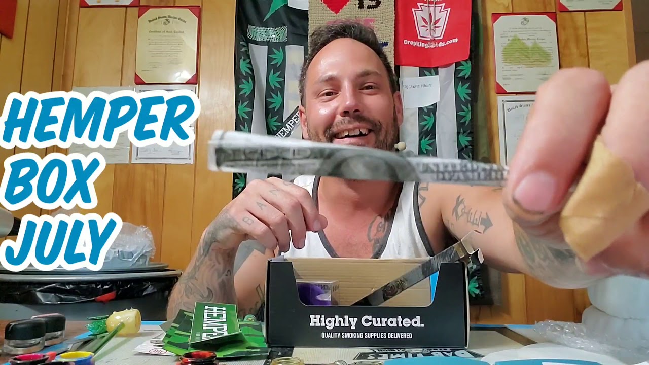 HEMPER BOX JULY UNBOXING