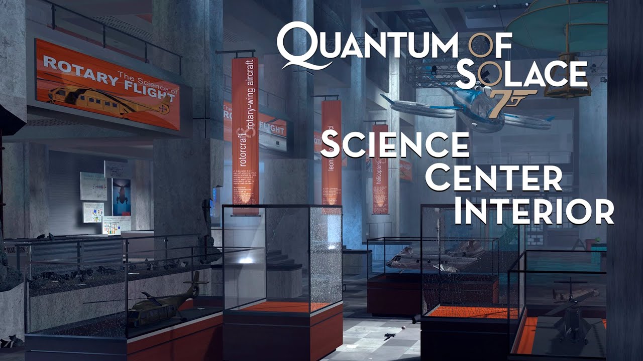 007: Quantum of Solace - Science Center Interior - 007