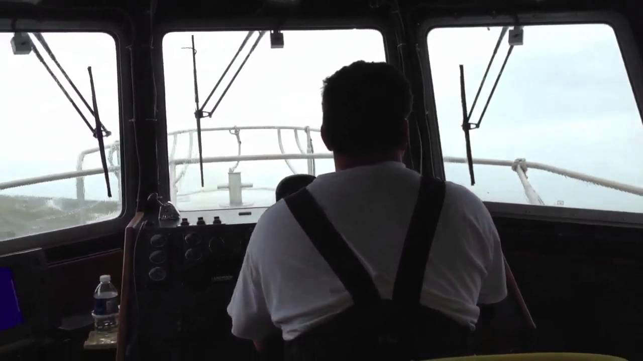 River Pilot Heads Out to Ship