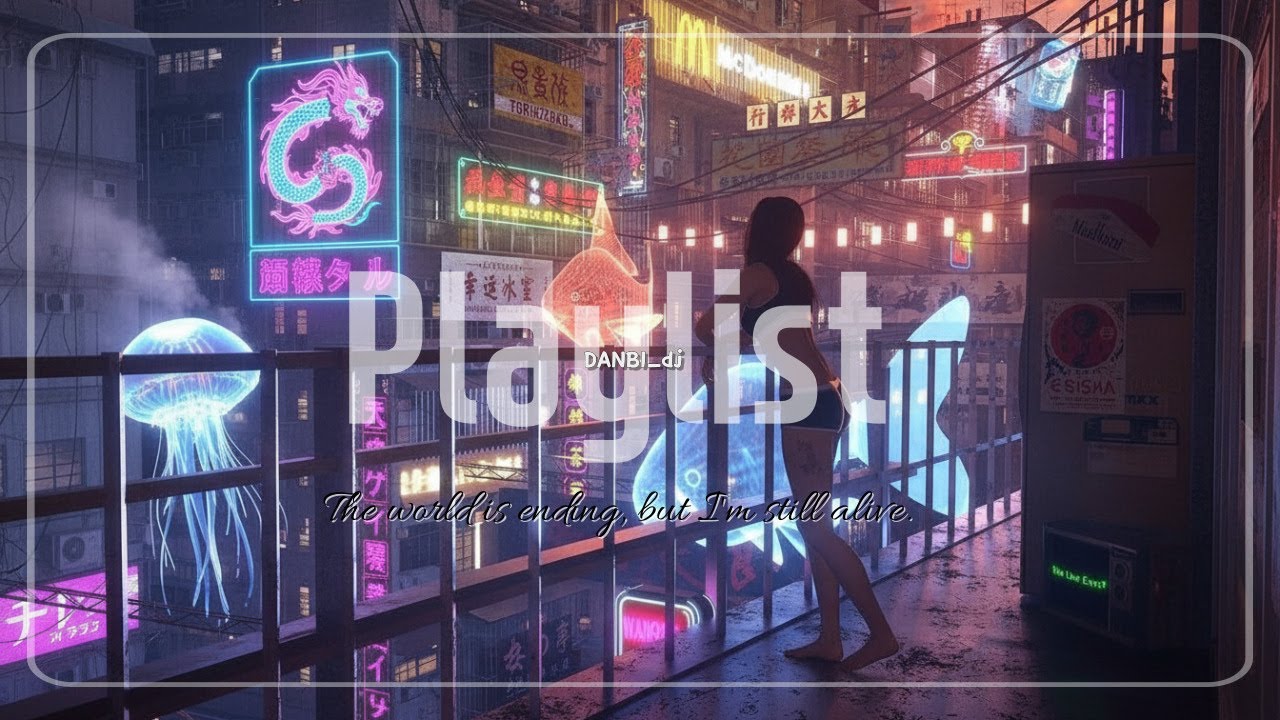 𝐩𝐥𝐚𝐲𝐥𝐢𝐬𝐭 🎵방학이다!! 게임 하면서 듣기 좋은 디스토피아 사이버펑크 BGM 💀🖤(가사X)