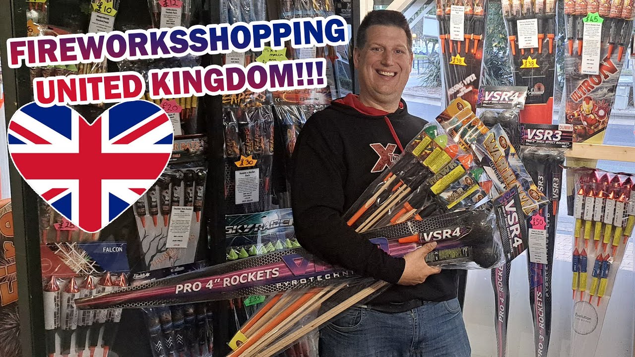 REUZE VUURPIJLEN KOPEN IN ENGELAND!!!