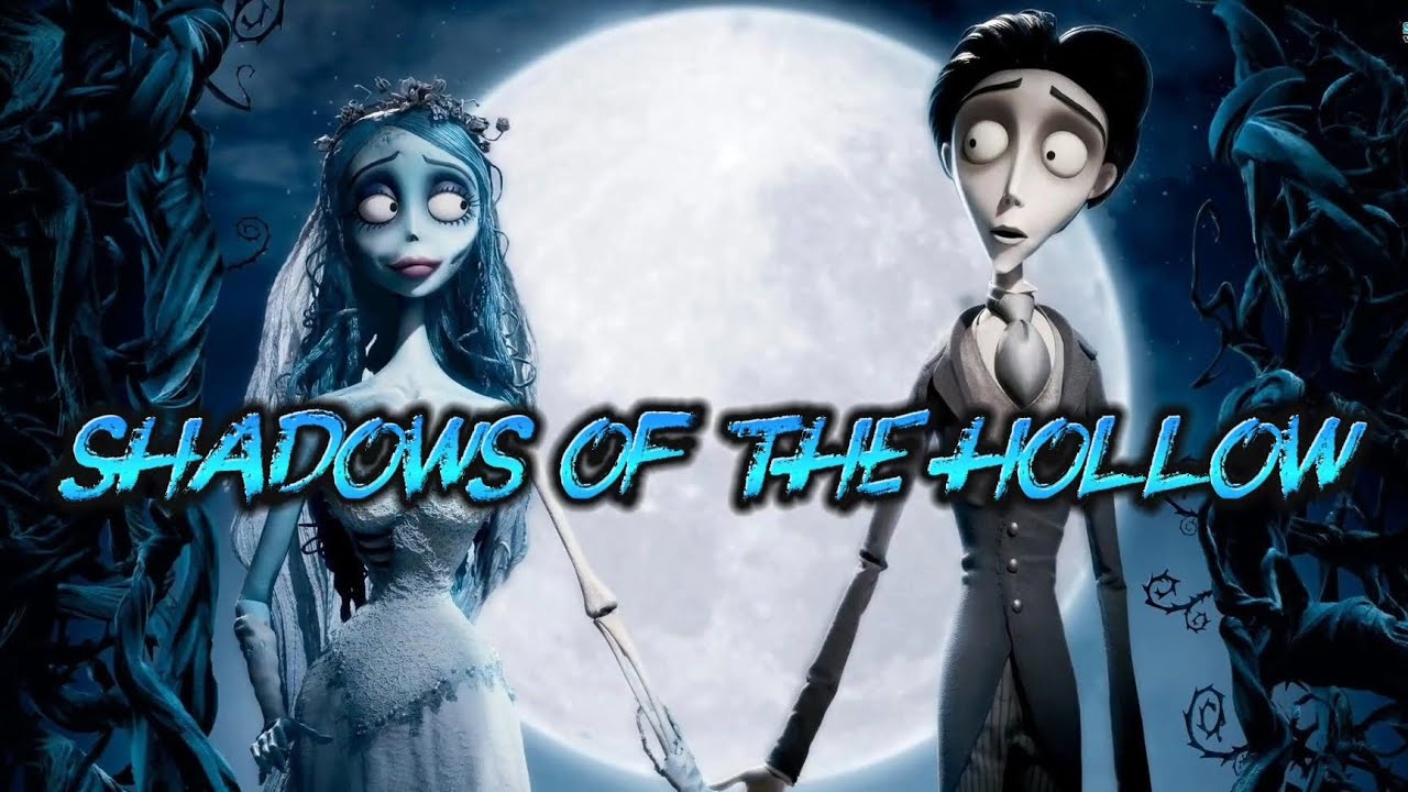 Shadows of the hollow- By AI 🩵#aigeneratedmusic #rock #rockmusic #corpsebride #timburton #animation